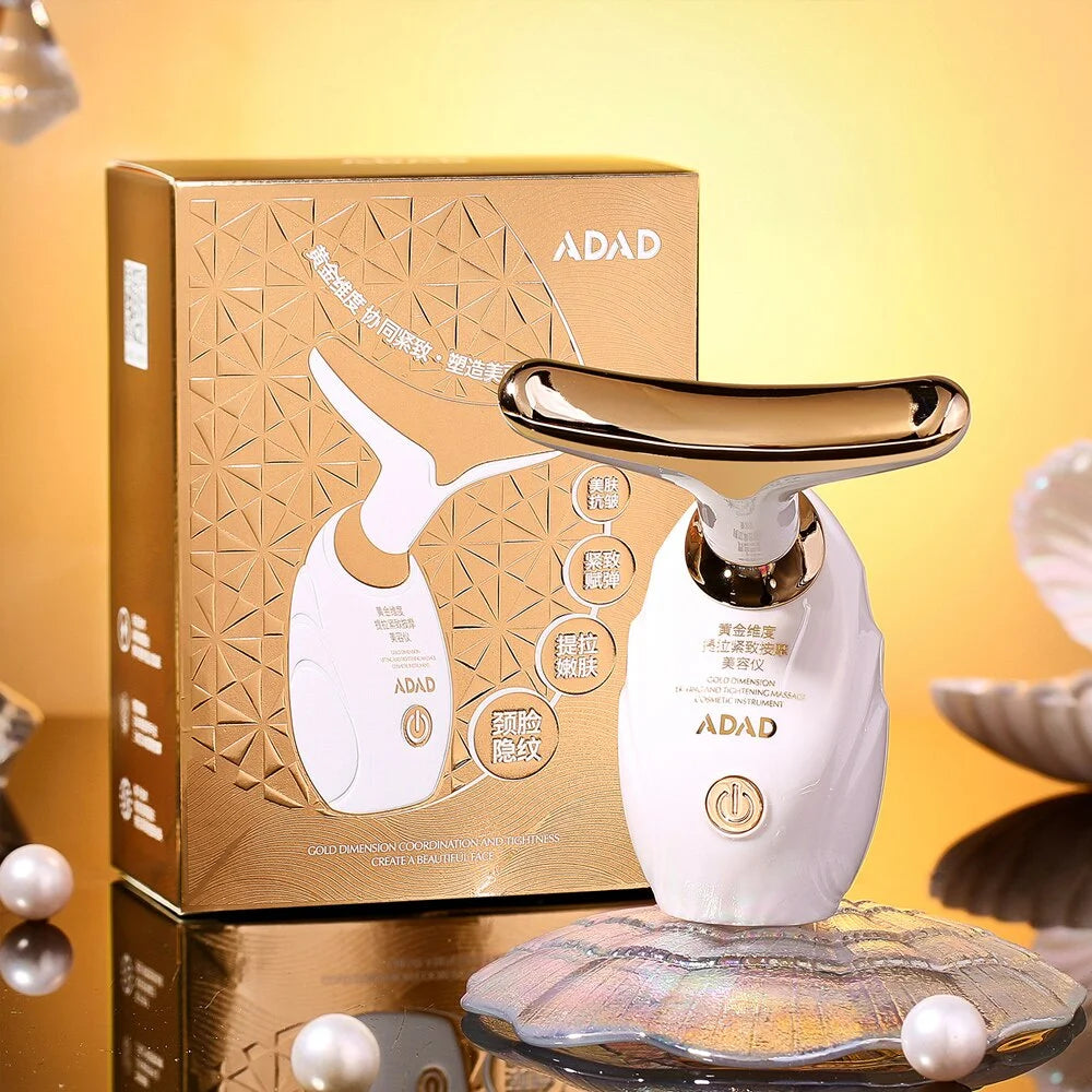 Microcurrent Facial & Neck Lifting Massager - Anti-Aging Skin Rejuvenation