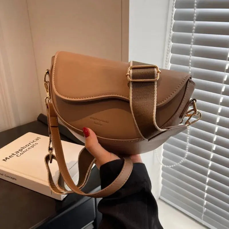 Luxury Vintage Saddle Bag
