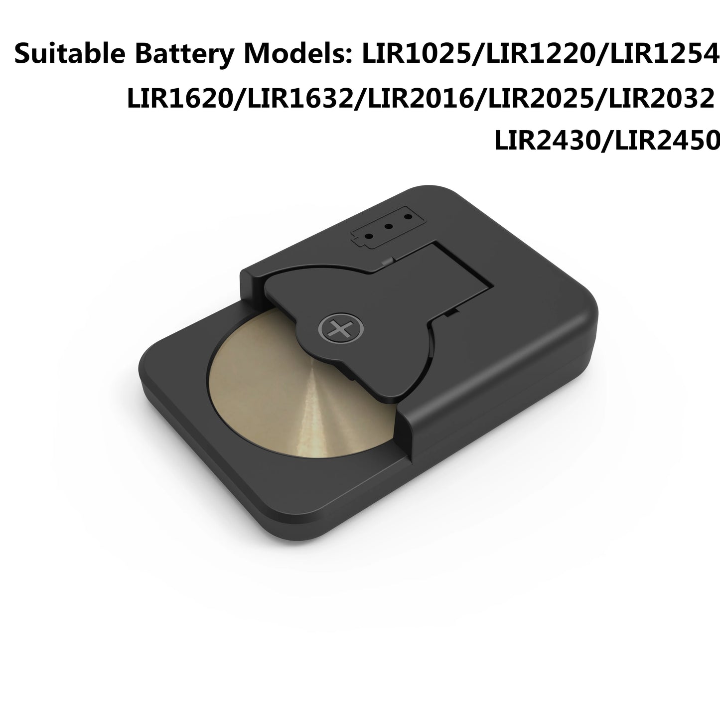 Universal Coin Battery Charger for LIR Series Rechargeable Button Cells