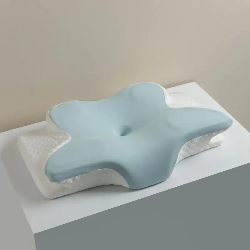 Cooling Memory Foam Cervical Pillow for Neck Pain & Comfortable Sleep