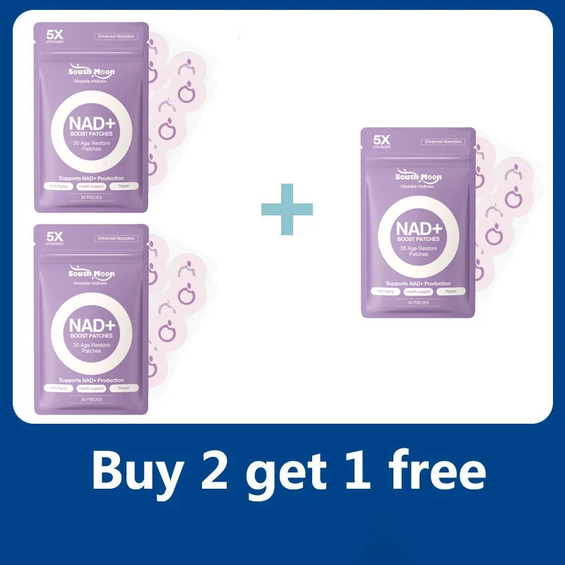 NAD+ Anti-Aging Skin & Body Wellness Patches - Daily Rejuvenating Treatment