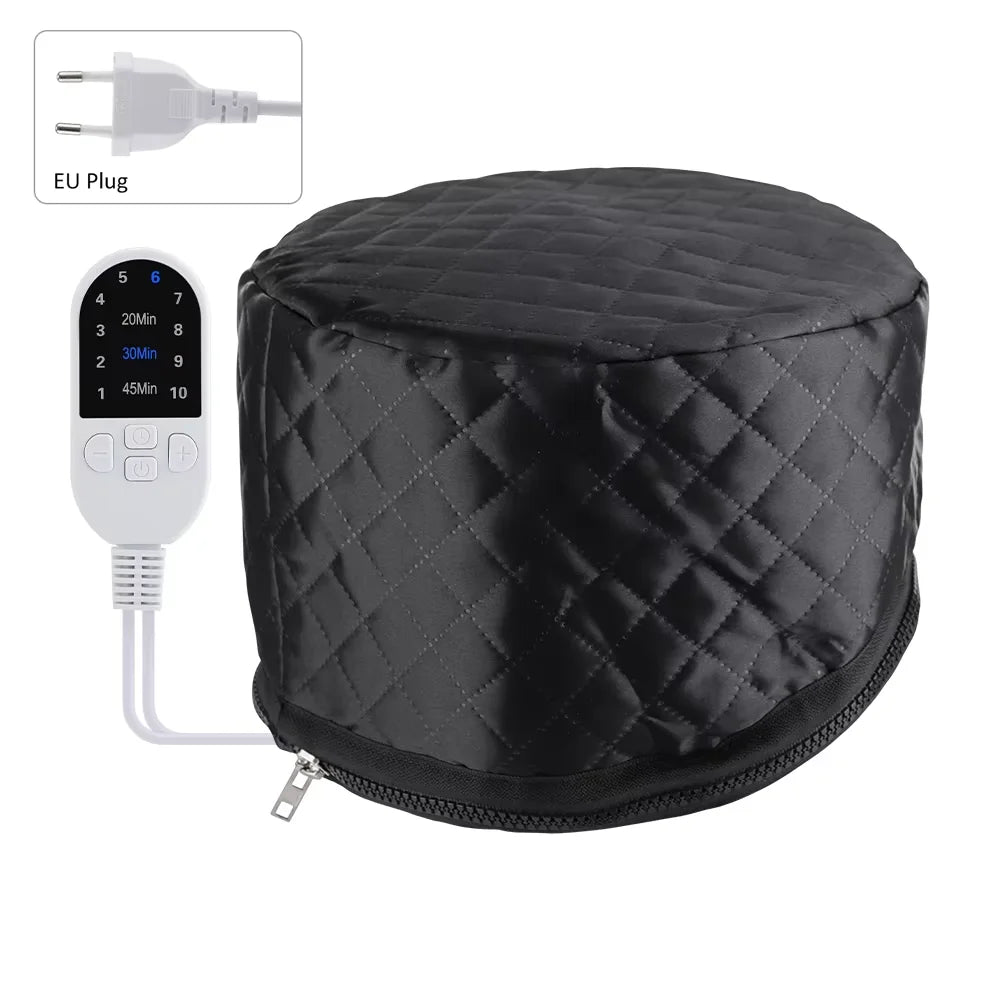 Professional Electric Hair Steamer Cap for Deep Conditioning & Hair Treatment