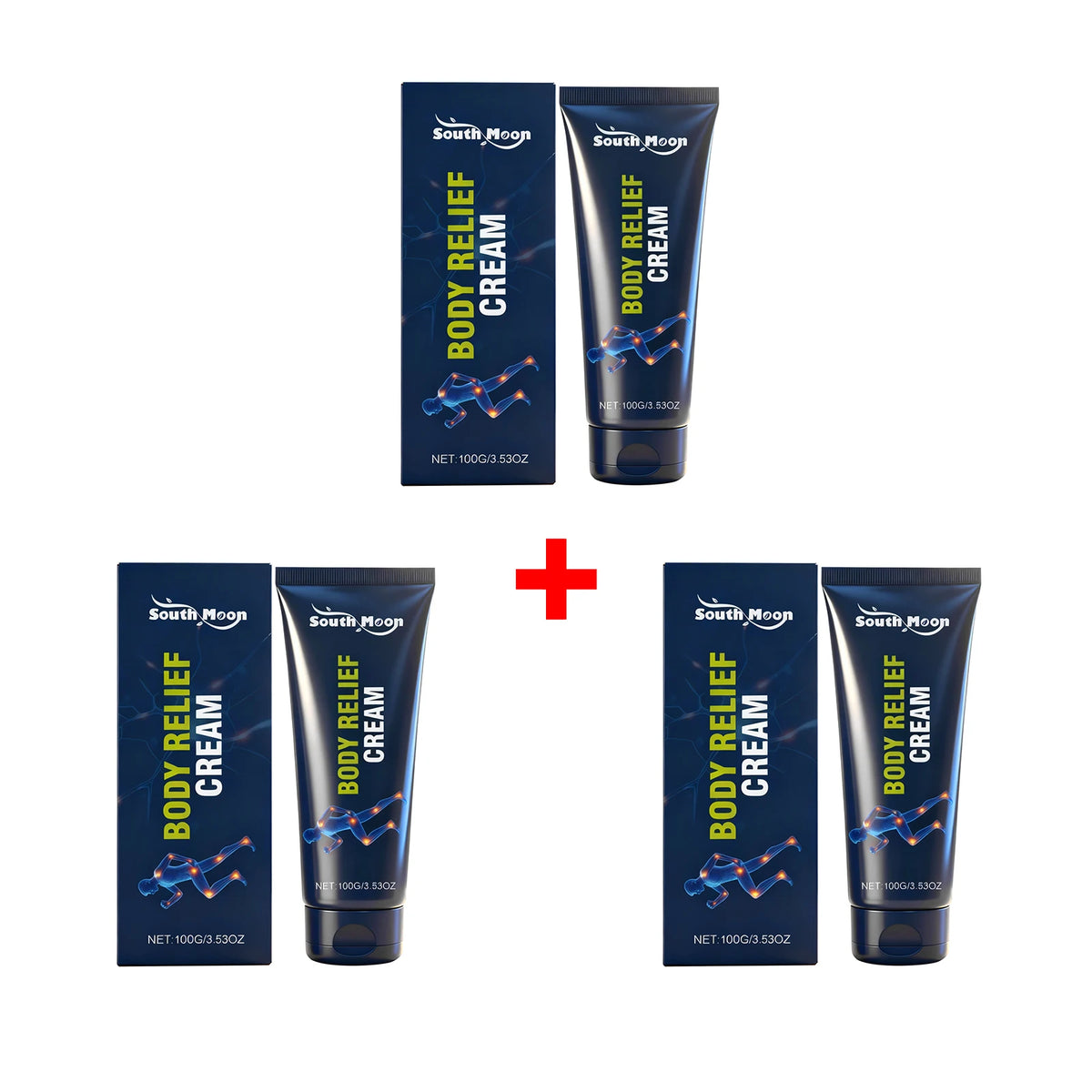 South Moon Joint & Muscle Relief Cream – Natural Soothing Body Recovery Massage Cream