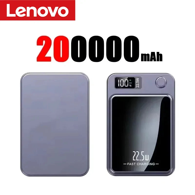 Magnetic Wireless Portable Power Bank - Fast Charging External Battery
