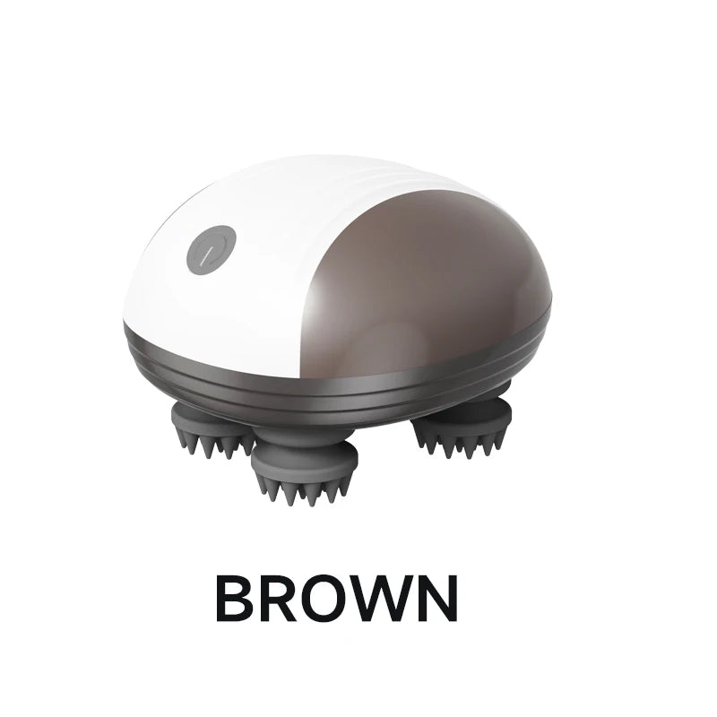 Electric Pet & Human Scalp Massager - Deep Tissue Kneading Tool