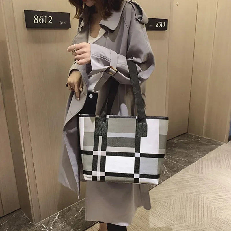 Luxury Large PU Leather Tote