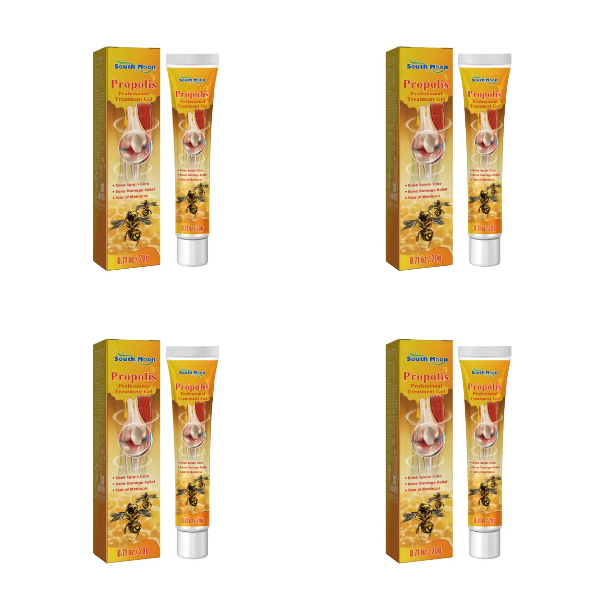 Propolis Joint Care Massage Gel for Knee, Back, and Muscle Relief