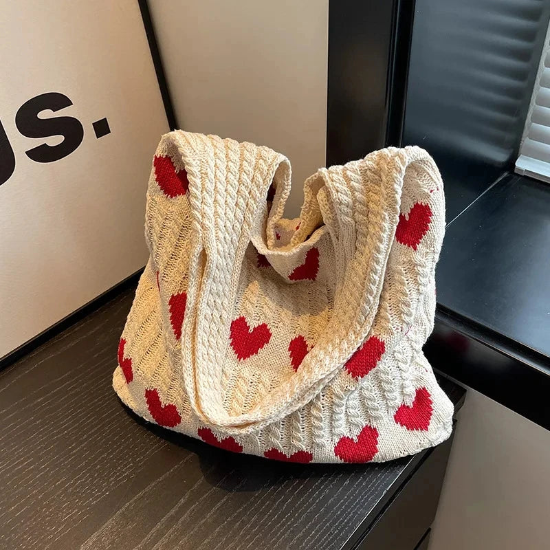 Luxury Woven Knitted Tote