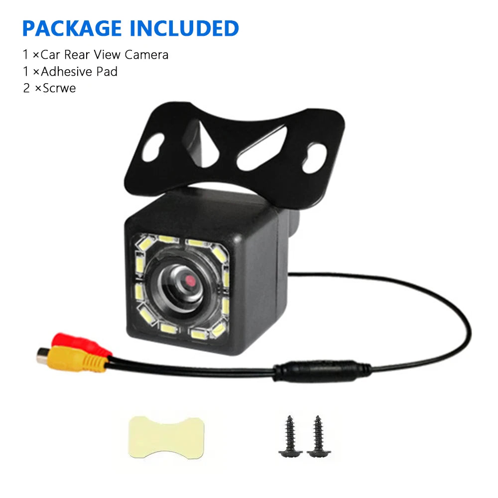 HD 1080P Car Reversing Camera - Night Vision Backup Safety Monitor