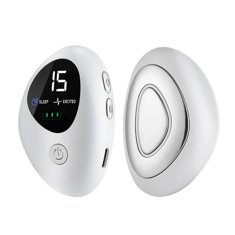 Portable Handheld Sleep Aid & Anxiety Relief Device with Micro-Current Therapy