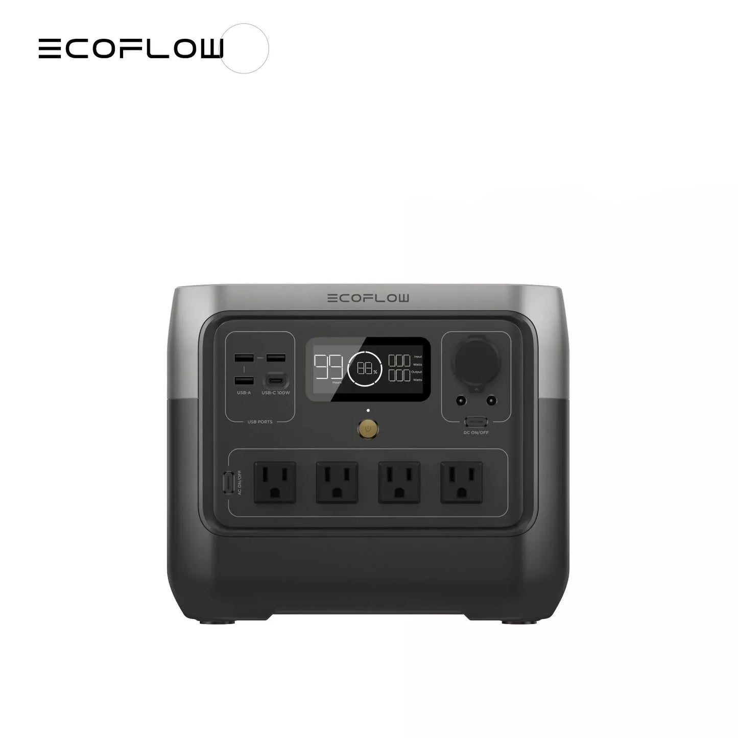 EcoFlow RIVER 2 Pro Portable Power Station: 716Wh LiFePO4 Solar Generator