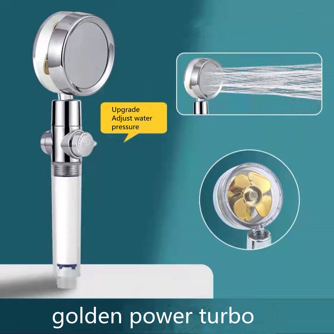 EcoGlide Shower Head® - Qeepin