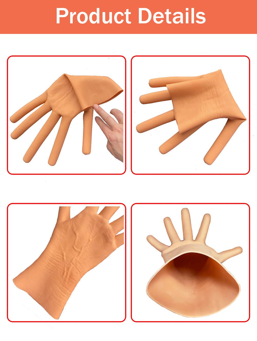 Halloween Party Gloves 🎃 Last Week Sale 🔥🎃 Don't Forget to get some for your family and friends - Qeepin