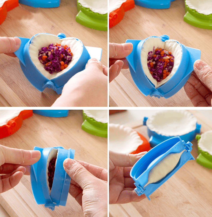Manual Dumpling Maker - Dumplings Mold for Kitchen - Qeepin