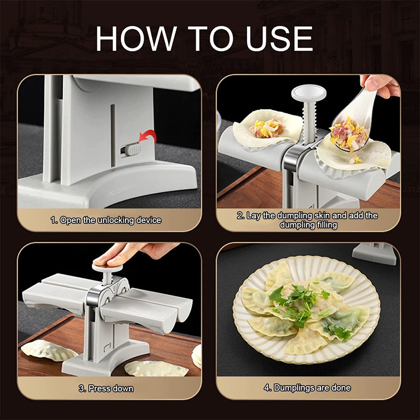 Manual DuoDumplify - Customers love this! - Qeepin