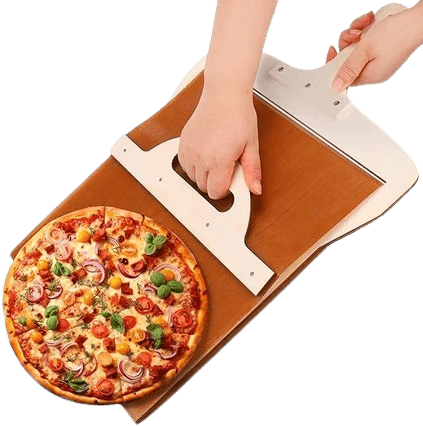 Non Stick Sliding Pizza Peel, Pizza Transfer Board, Kitchen Baking Tool –  Qeepin