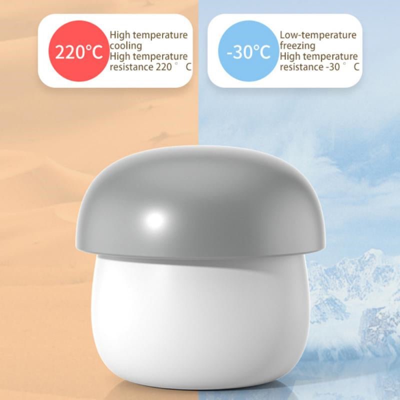 Silicone Ice Block Mold Mushroom Style Homemade Crushed Ice Maker - Qeepin