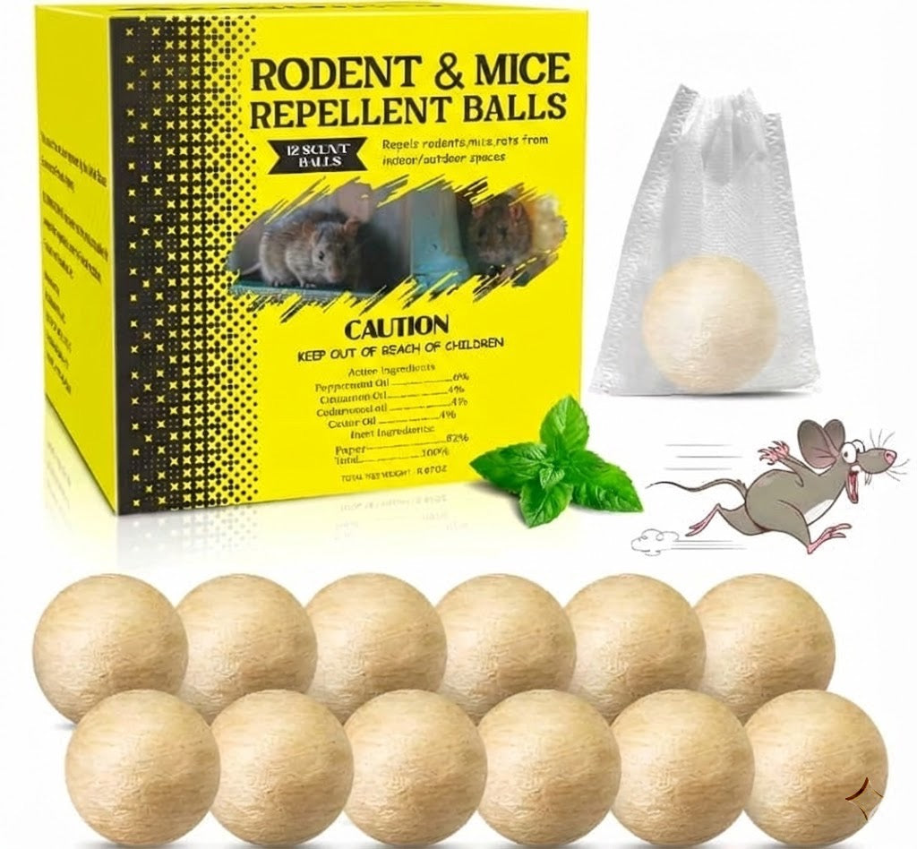 Rodent Mice Repellent Pouches & Balls