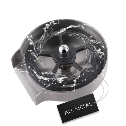 Stainless Steel Kitchen Sink Cup Washer – High-Pressure Automatic Glass Rinser