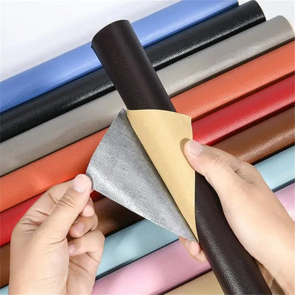 Self-Adhesive Leather Repair Patch - Waterproof Couch & Car Seat Upholstery Fabric