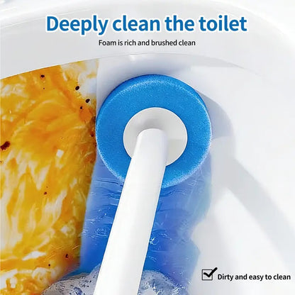 Deep Wipe Toilet brush + Refill Pads