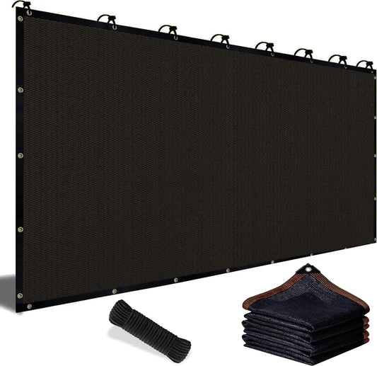 10x13ft 90% Blackout Shade Cloth - UV-Resistant Sunshade Net for Garden & Patio