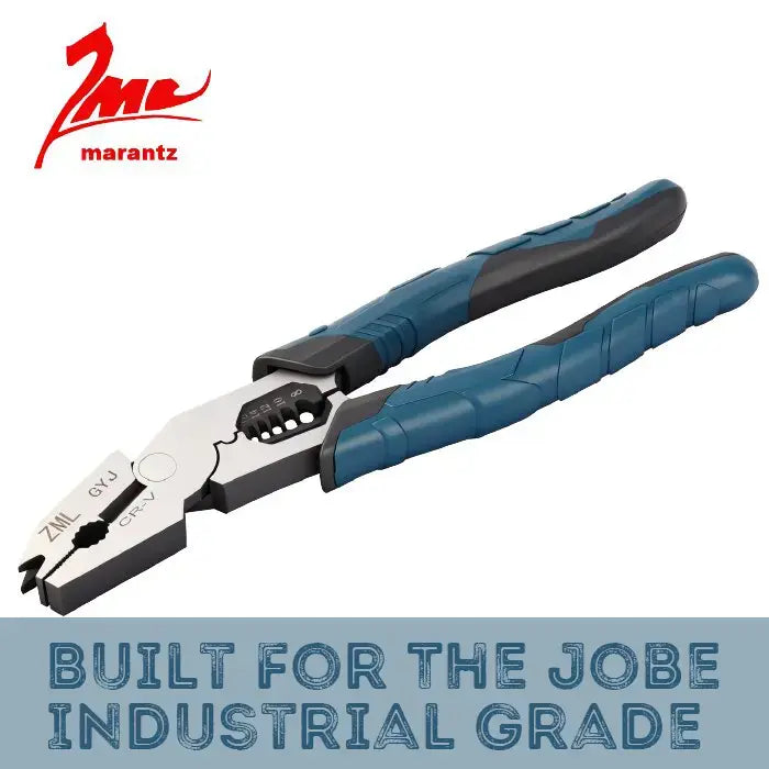 6-in-1 Multi-Function Wire Stripper Pliers - CR-V Steel Electrical Cutting Tool