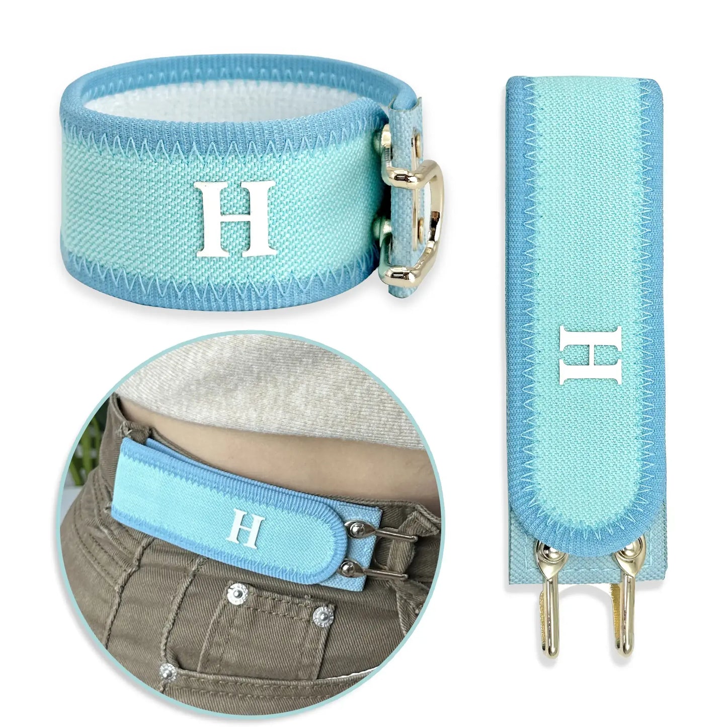 Unisex Elastic Invisible Belt – Comfortable No-Buckle Waistband for Jeans & EDC