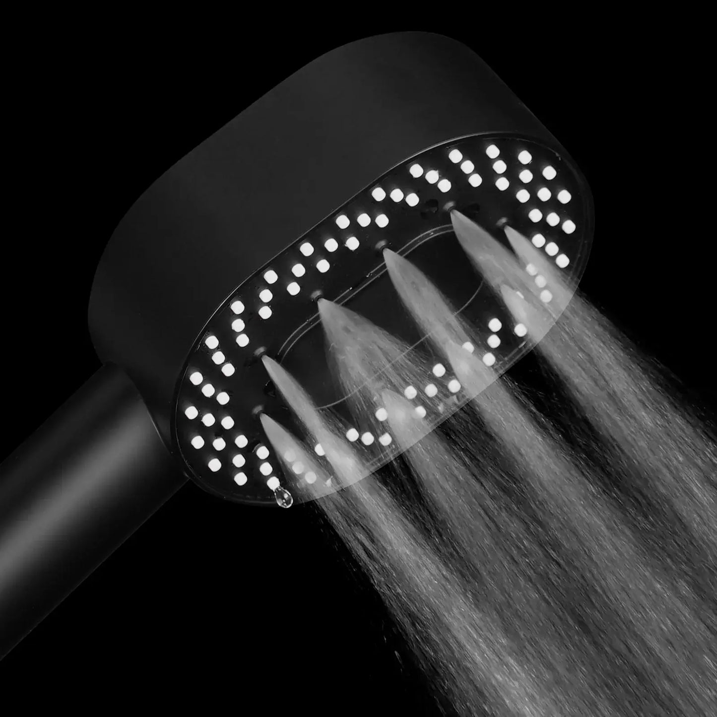 High-Pressure Filtered Handheld Shower Head - 5-Mode Water Softener for Hair & Skin