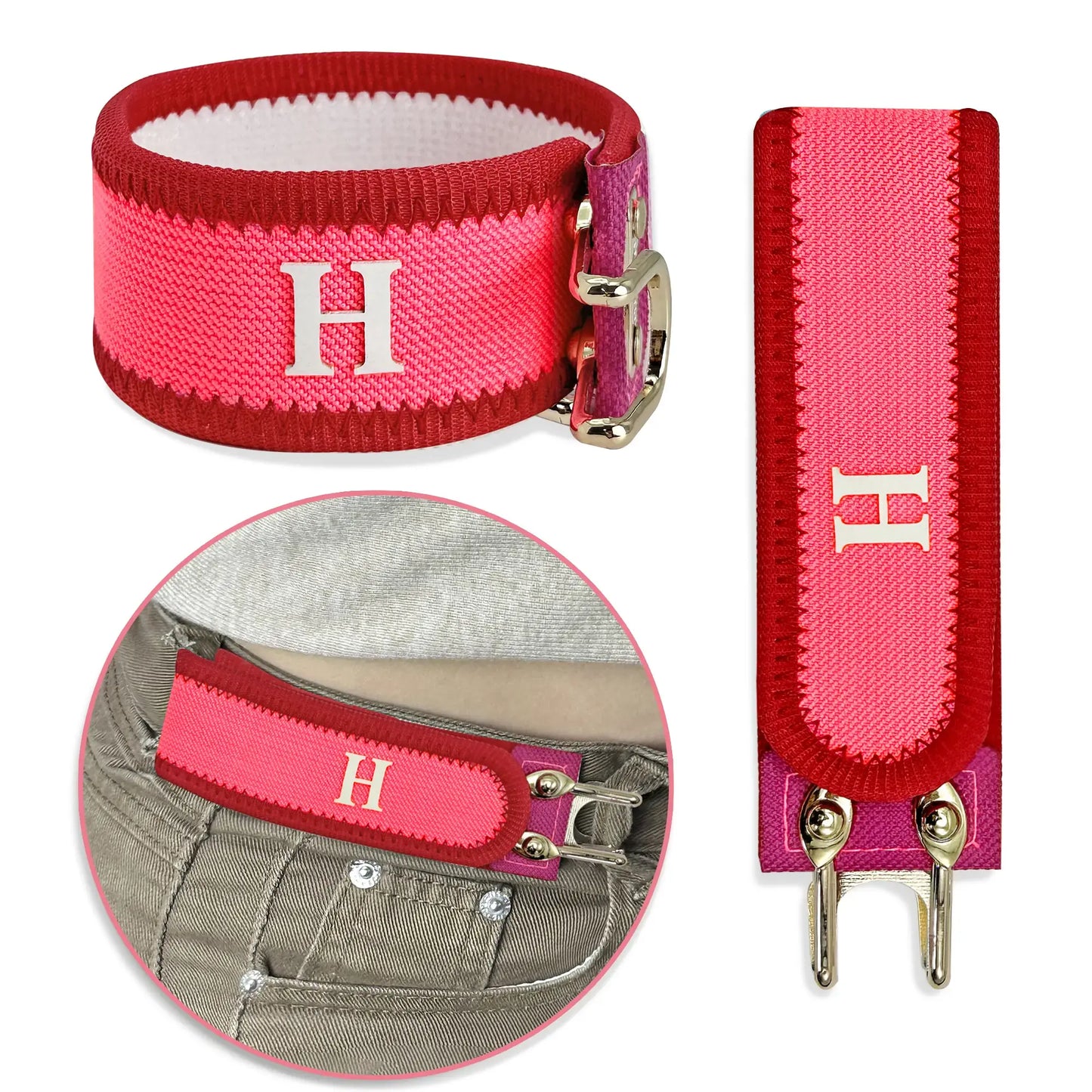 Unisex Elastic Invisible Belt – Comfortable No-Buckle Waistband for Jeans & EDC
