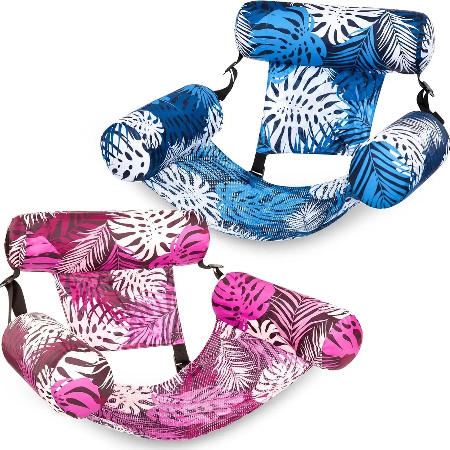 Inflatable Pool Float Chair – Heavy-Duty Floating Lounge & Pool Noodle for Summer