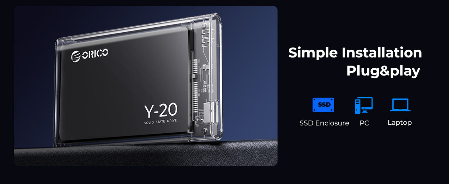 ORICO 2.5" SATA III Internal SSD - 512GB to 4TB Solid State Drive for PC