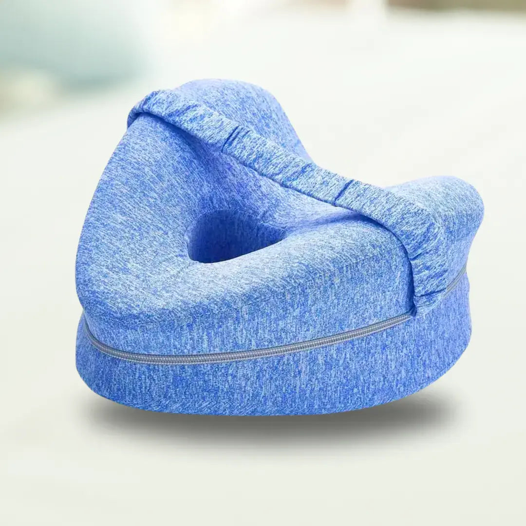 Ergonomic Memory Foam Leg Pillow for Side Sleepers - Knee & Hip Pain Relief Cushion