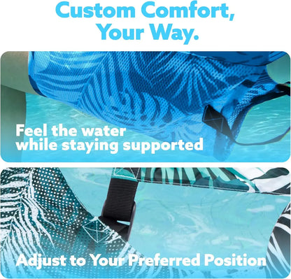 Inflatable Pool Float Chair – Heavy-Duty Floating Lounge & Pool Noodle for Summer