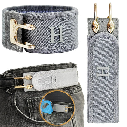 Unisex Elastic Invisible Belt – Comfortable No-Buckle Waistband for Jeans & EDC