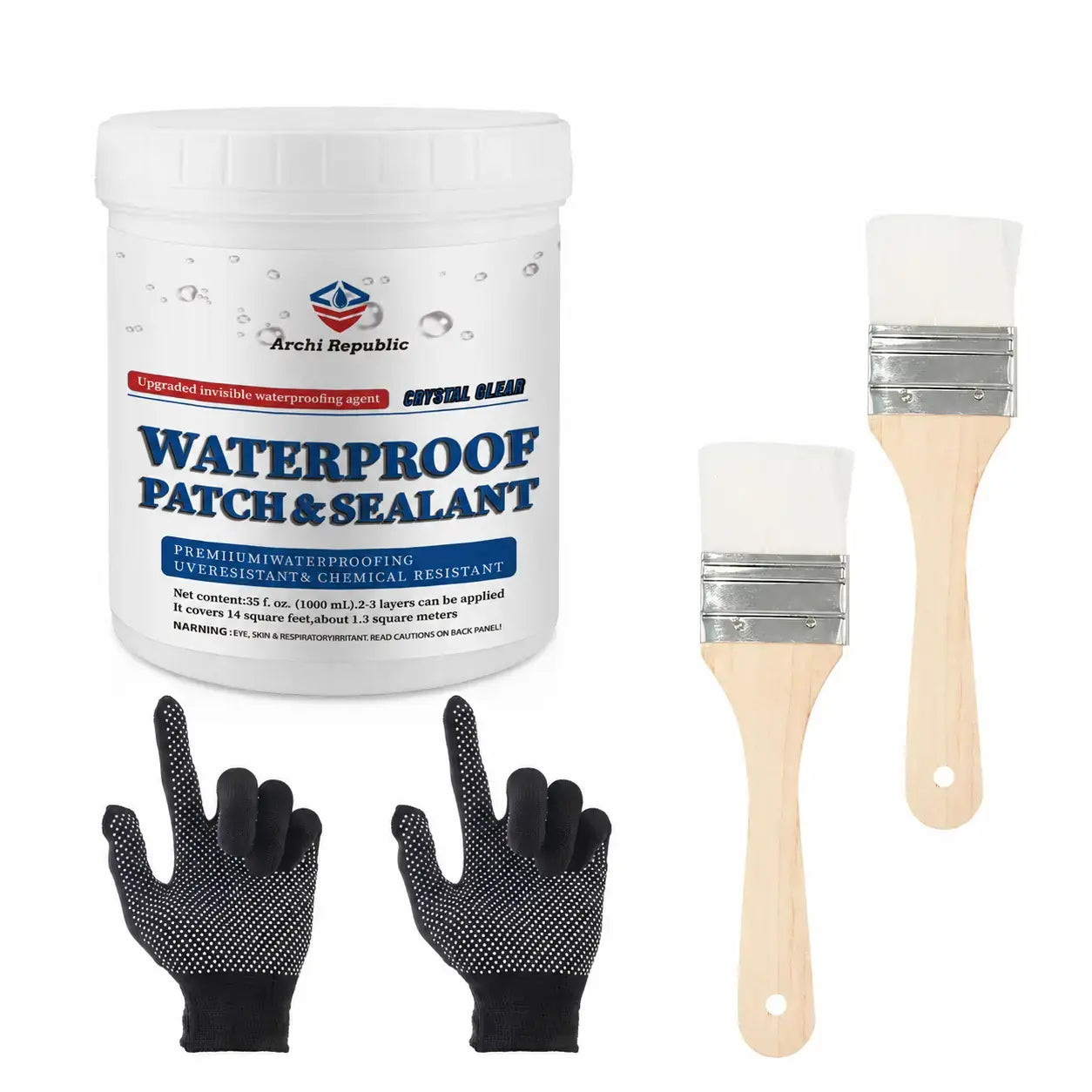 Invisible Waterproofing Sealing Gel - Powerful Anti-Leak Protection for Home & Roof