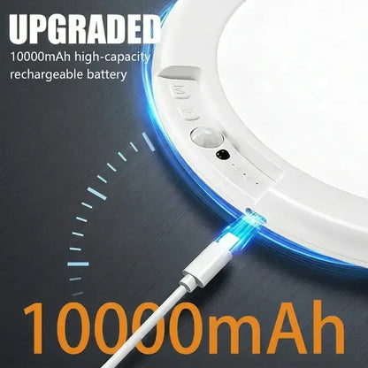 Rechargeable Motion Sensor Ceiling Light with Remote & 3 Color Modes
