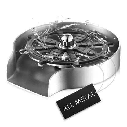 Stainless Steel Kitchen Sink Cup Washer – High-Pressure Automatic Glass Rinser