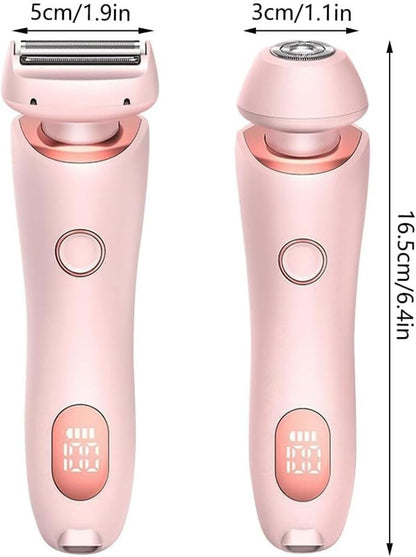 2-in-1 Women’s Electric Shaver & Painless Body Hair Remover
