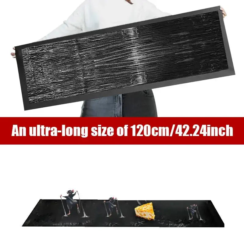 4-Pack Extra Large Mouse & Pest Sticky Trap Boards - Heavy-Duty Adhesive Pads for Indoor/Outdoor Control