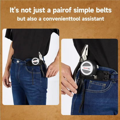 Unisex Elastic Invisible Belt – Comfortable No-Buckle Waistband for Jeans & EDC
