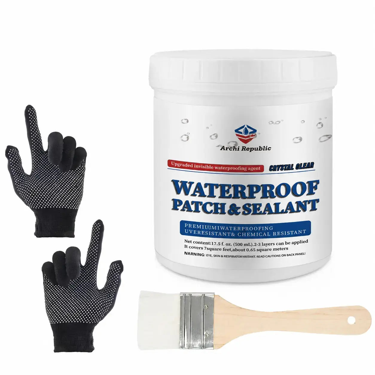 Invisible Waterproofing Sealing Gel - Powerful Anti-Leak Protection for Home & Roof