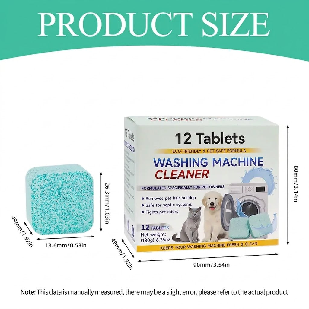 Washing Machine Cleaner [Premium Tablets]