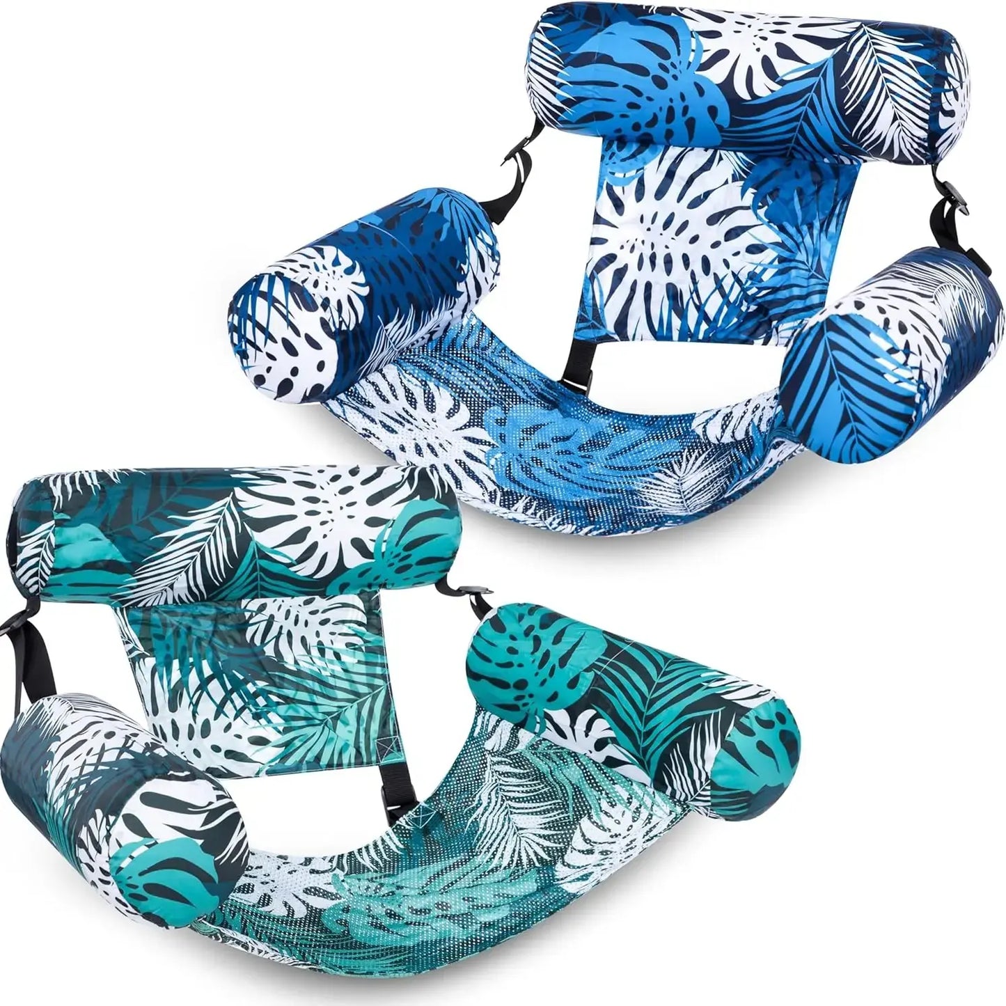 Inflatable Pool Float Chair – Heavy-Duty Floating Lounge & Pool Noodle for Summer