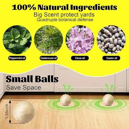 Rodent Mice Repellent Pouches & Balls ®