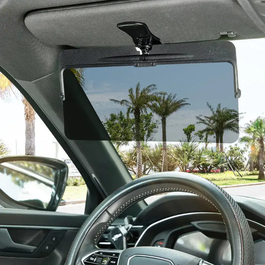 Universal Anti-Glare Car Sun Visor Extender - UV400 Polarized Driving Shade