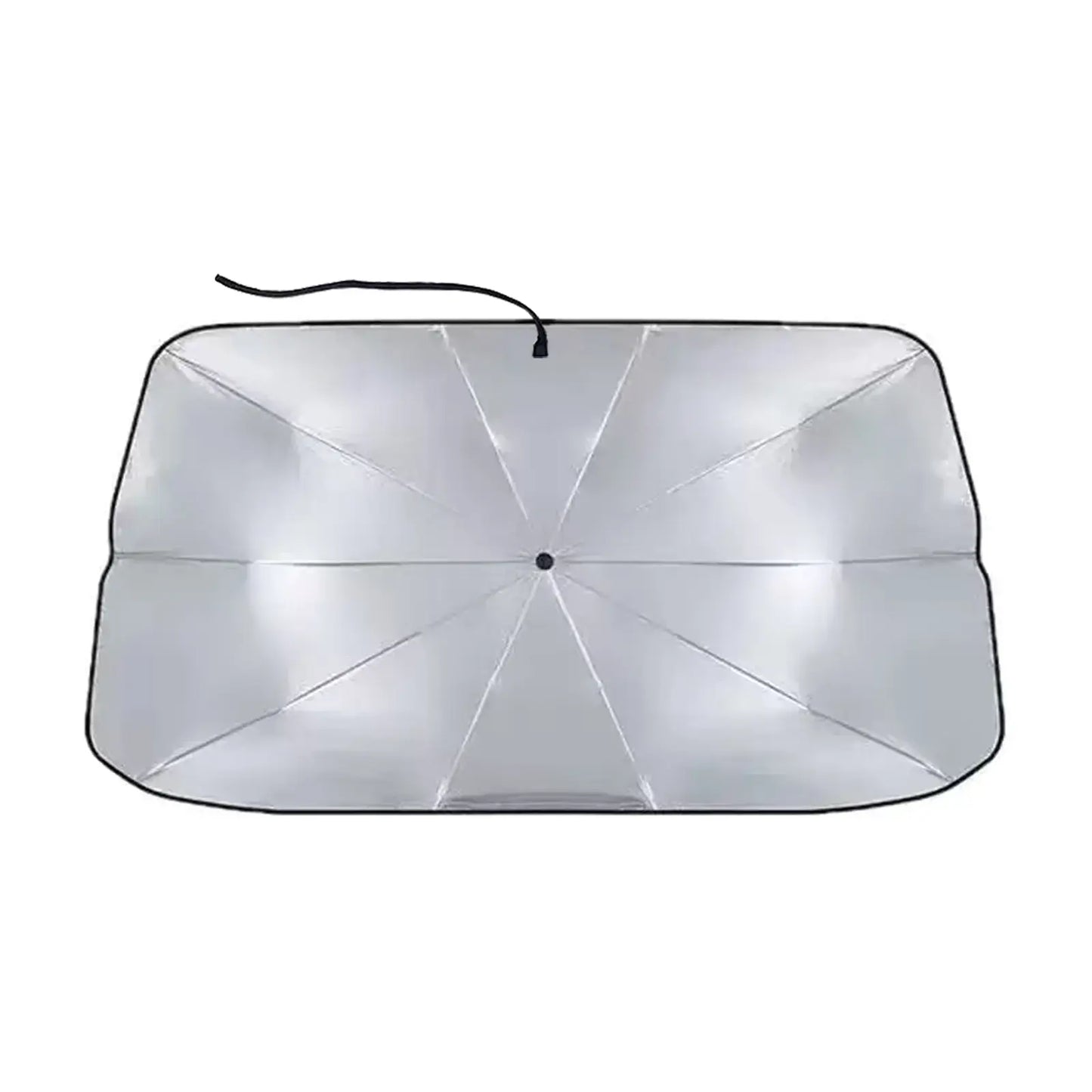 Collapsible Car Windshield Sun Shade - Heat Insulating UV Protection Visor
