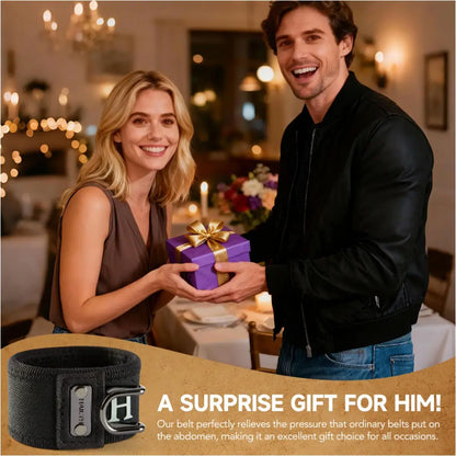Unisex Elastic Invisible Belt – Comfortable No-Buckle Waistband for Jeans & EDC