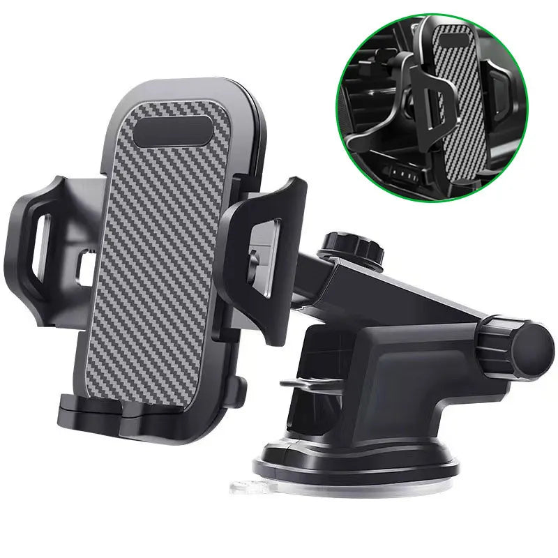 Universal Gravity Car Phone Holder - Dashboard & Windshield Mount