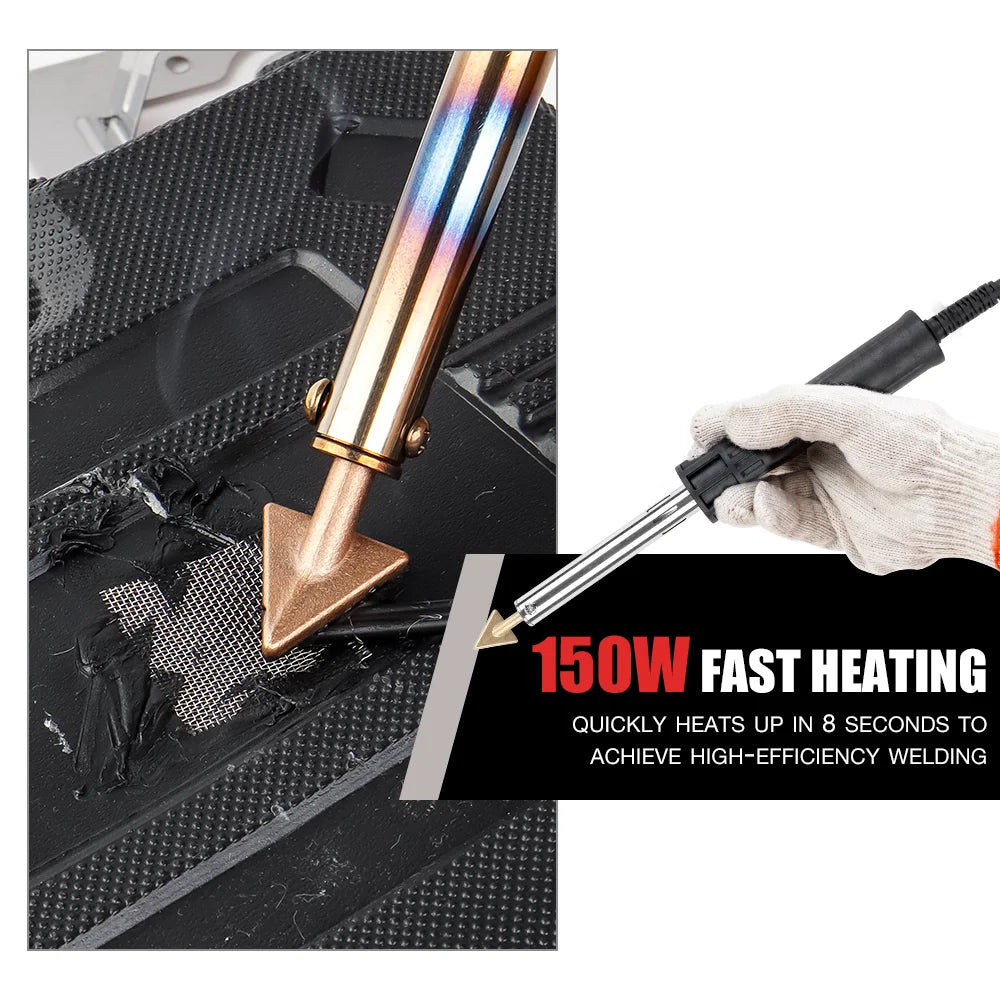150W/50W Plastic Welder & Soldering Iron Kit - Car Bumper, Kayak - 2